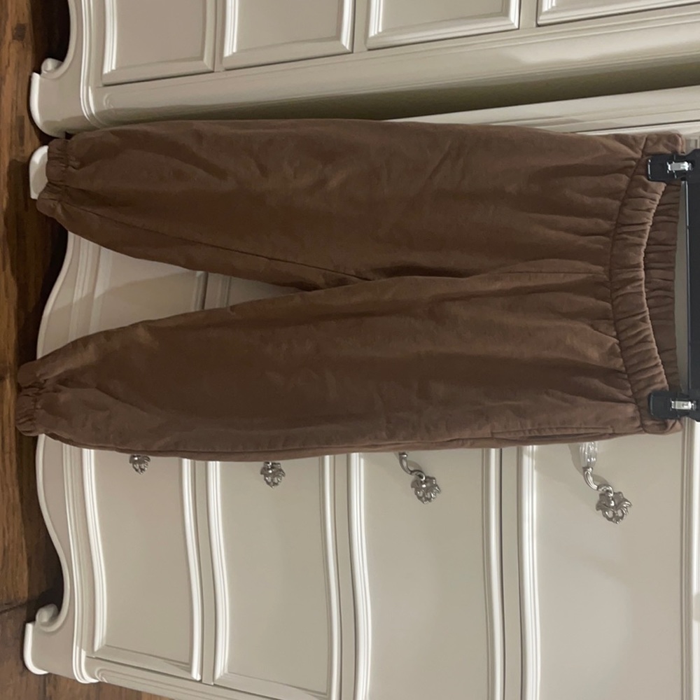 John Galt brown sweatpants